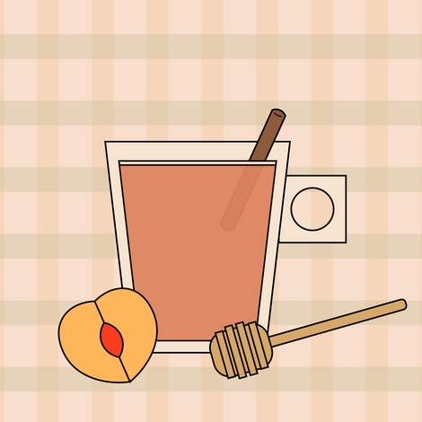 Peach Pie Latte