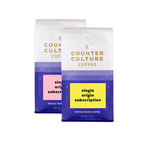 12-Month Single-Origin Gift Subscription – Two Bags
